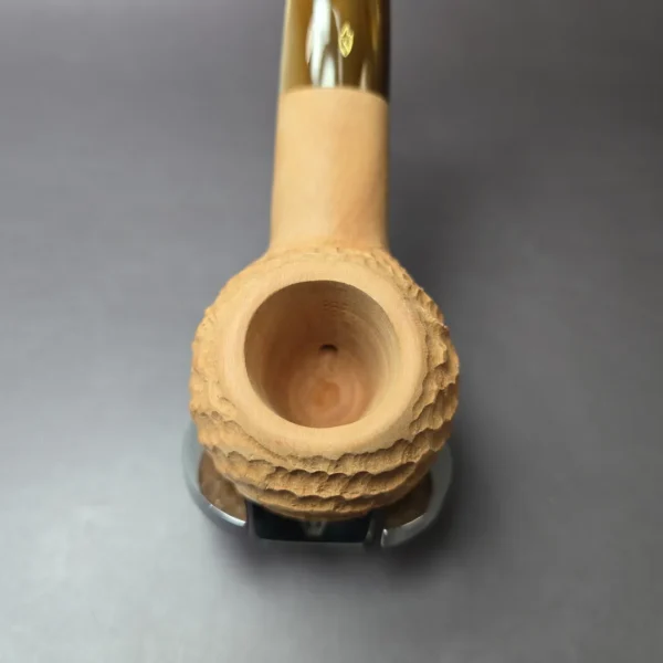 Savinelli Dune 320 KS Natural Author Briar Pipe, 6mm, New - Image 7