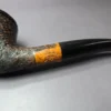 Mina Pipes Sandblasted Rhodesian Estate Briar Pipe, Unsmoked - Image 7