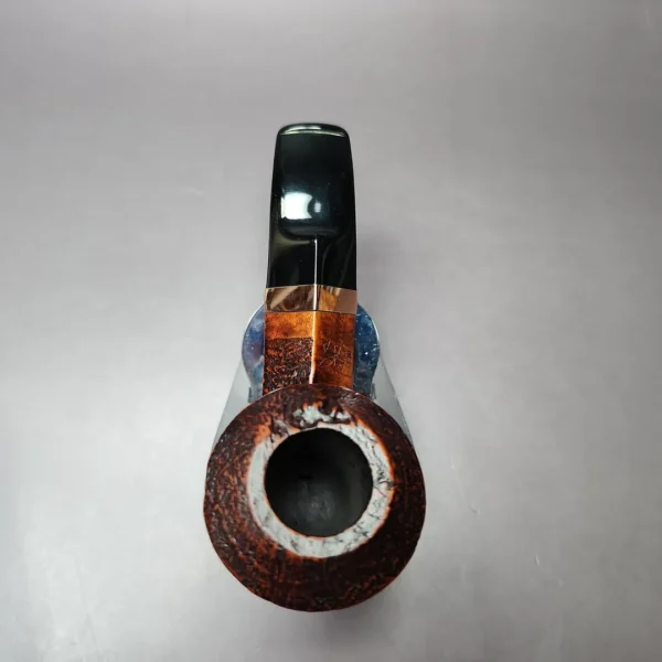 Morgan BlackJack 30 Sandblasted Bulldog Briar Pipe, New - Image 7