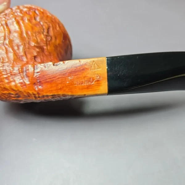 Il Ceppo Imperatori Era Sandblasted Bulldog Estate Briar Pipe, Italian Estates - Image 7