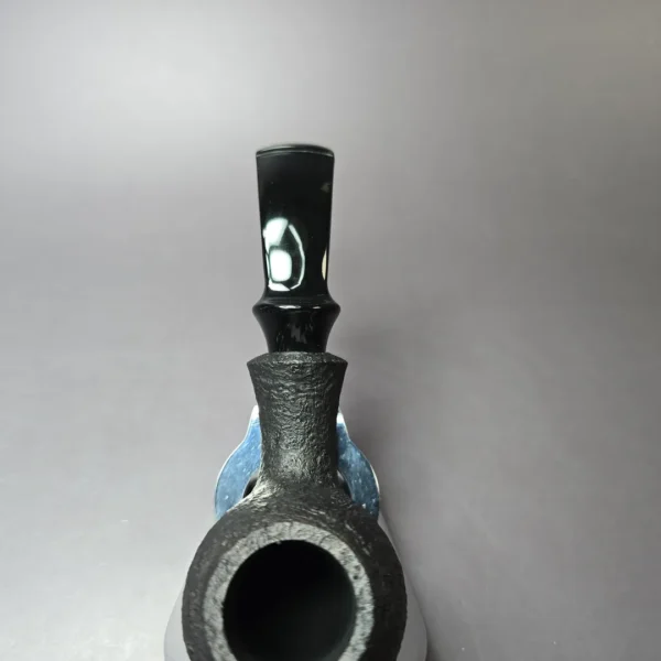 Tsuge Kaga 909 Sandblasted Egg Estate Briar Pipe, Unsmoked - Image 7