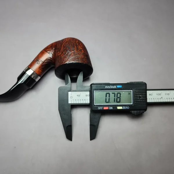 Morgan BlackJack 20 Sandblasted Dublin Briar Pipe, New - Image 7