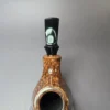 Tsuge Kaga 907 Smooth Volcano Estate Briar Pipe, Unsmoked, 9mm - Image 7