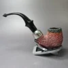 Peterson 312 African Block Meerschaum Estate Pipe, Unsmoked - Image 7