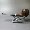 Jacobean Original by Les Wood Smooth Apple Estate Briar Pipe, Unsmoked - Image 7