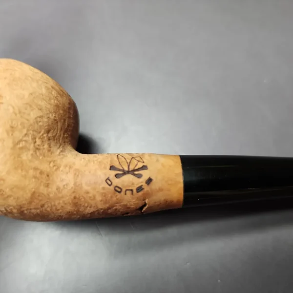 Morgan Bones Sandblasted Churchwarden Briar Pipe, New - Image 7