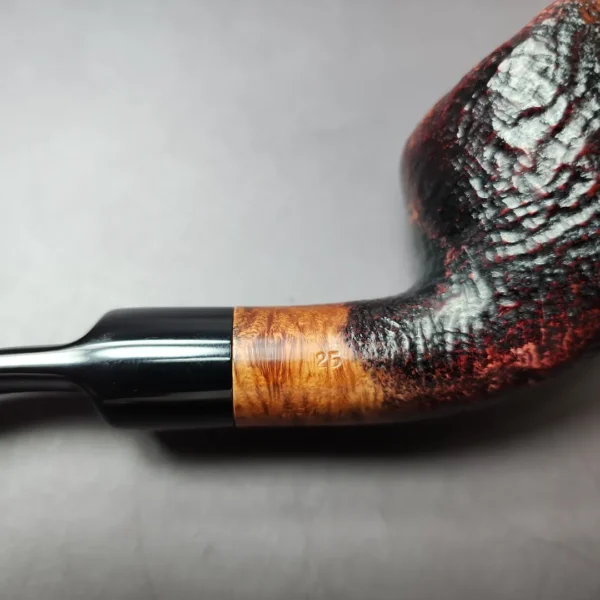 Stanwell Vario 25 Sandblasted Scoop Estate Briar Pipe, Danish Estates - Image 8