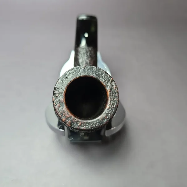 Dunhill 2001 Ring Grain 4903 Sandblasted Nosewarmer Estate Briar Pipe, English Esates - Image 8