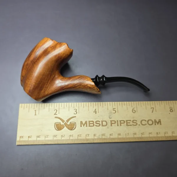 Sven Lar (Michael Kabik) C Smooth Freehand Estate Briar Pipe, American Estates - Image 8