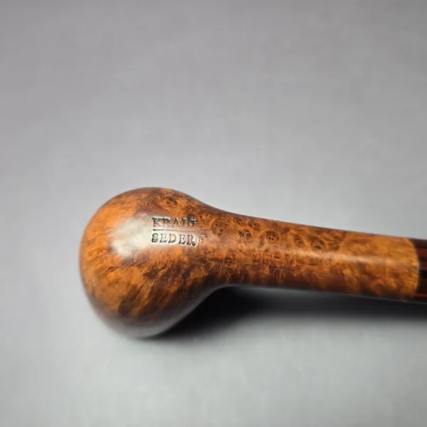 SederCraft by Kraig Seder Smooth Yachtsman Estate Briar Pipe, American Estates - Image 8
