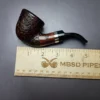 Morgan BlackJack 20 Sandblasted Dublin Briar Pipe, New - Image 8