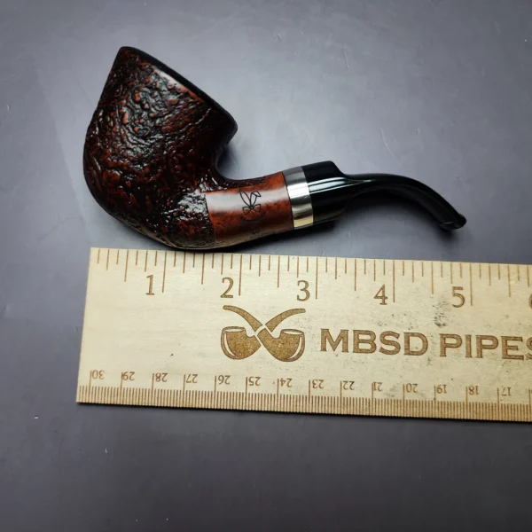 Morgan BlackJack 20 Sandblasted Dublin Briar Pipe, New - Image 8