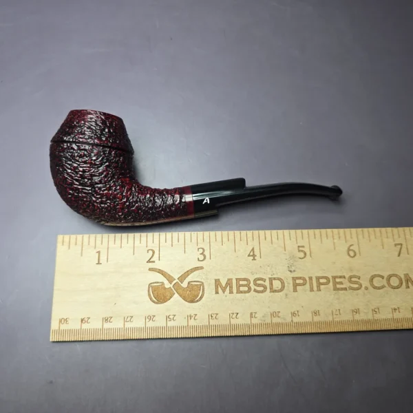 Ascorti Business Rusticated Rhodesian Estate Briar Pipe, Unsmoked - Image 8