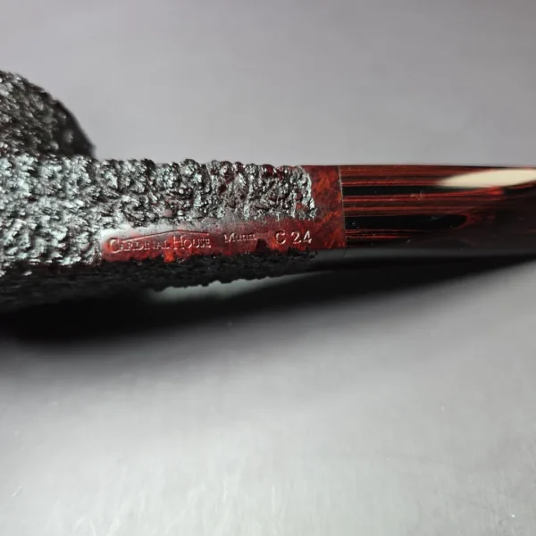 Walt Cannoy Cardinal House Munn C24 Bulldog Handmade Briar Pipe, New - Image 8
