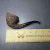 Steve Weiner 1999 Rusticated Dublin Estate Briar Pipe, American Estates - Image 8