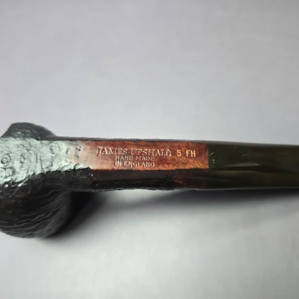 James Upshall w/ Bill Taylor Sandblasted Liverpool Estate Briar Pipe, Unsmoked - Image 8