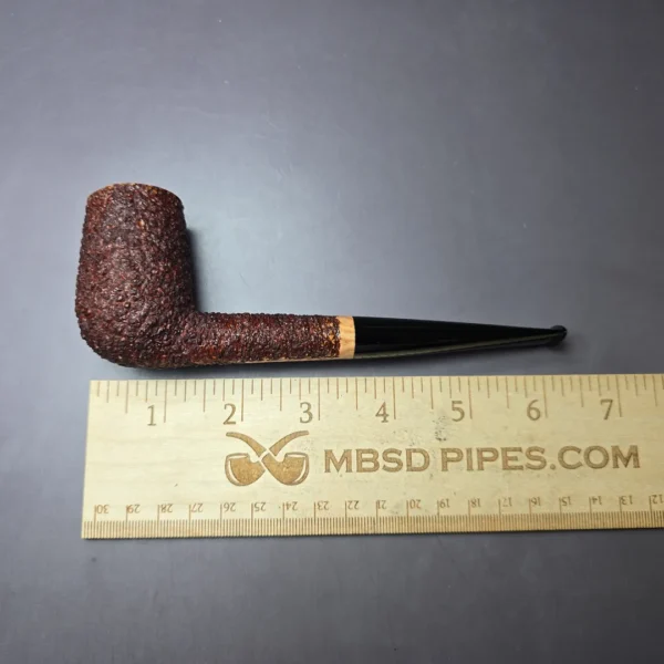 Walt Cannoy 10th Anniversary Cardinal House Munn E25 Handmade Briar Pipe, New - Image 8