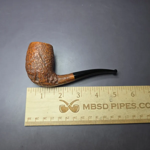 WO Larsen (1960s) Super Sandblasted Egg Estate Briar Pipe, Danish Estates - Image 8