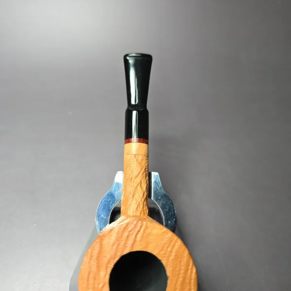 Proxima by Piero Vitale Sandblasted Pot Briar Pipe, New - Image 8
