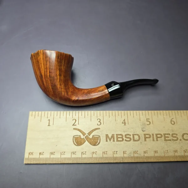 Stanwell Majestic 126 Smooth Horn w/ Plateaux Estate Briar Pipe, Danish Estates - Image 8