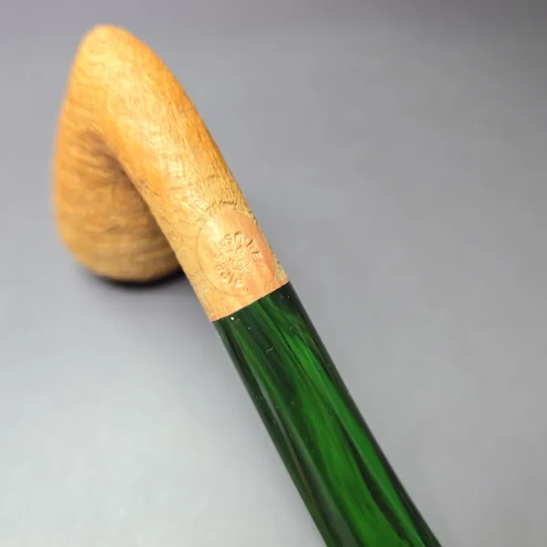 Sean Reum Sandblasted Stack Rhodesian Handmade Briar, Pipe New - Image 8