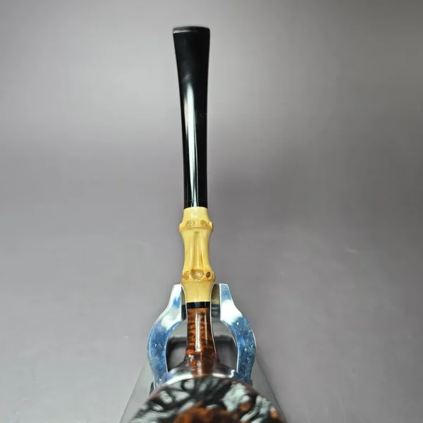 Walt Cannoy Cardinal House Hollingsworth E24 Handmade Briar Pipe, New - Image 8