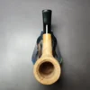Morgan Bones Sandblasted Noswarmer Lovat Briar Pipe, New - Image 8