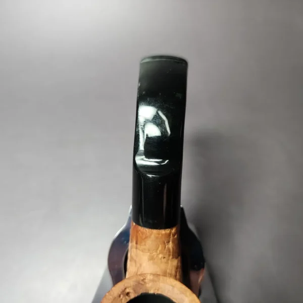 Morgan Bones Sandblasted Oom Paul Briar Pipe, New - Image 8