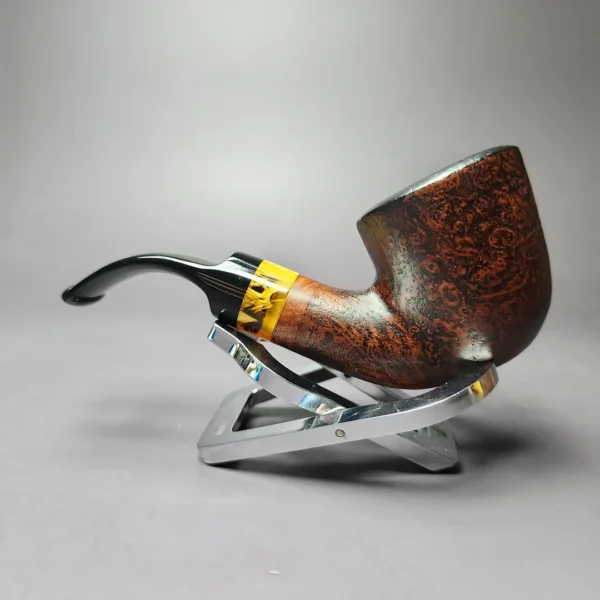 Morgan BlackJack 20 Limited Edition Sandblasted Dublin Briar Pipe, New - Image 8