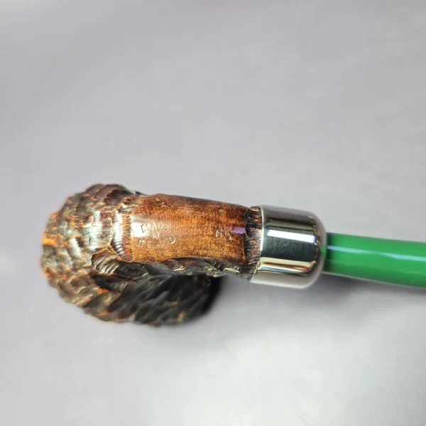 Peterson 2022 Saint Patrick’s Day 65 Bent Billiard Estate Briar Pipe, Unsmoked - Image 8