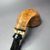 Nording Nosewarmer Smooth Bent Dublin Estate Briar Pipe, Unsmoked - Image 8