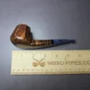 Andrey Kharitonov Smooth Faceted Brandy Estate Briar Pipe, Other Estates - Image 8