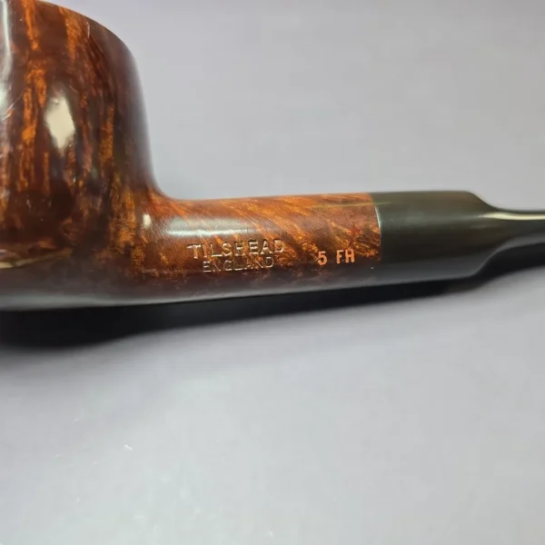 James Upshall Tilshead Grp 5 Smooth Pot Estate Briar Pipe, Unsmoked - Image 9
