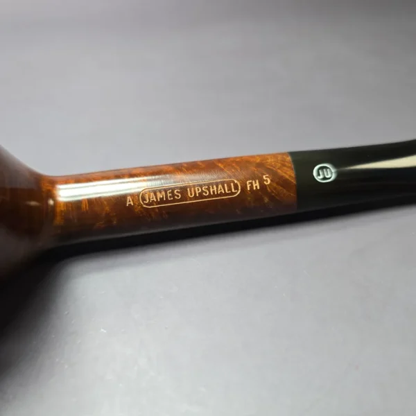James Upshall A Grade Grp 5 Smooth Canadian Estate Briar Pipe, Unsmoked - Image 8