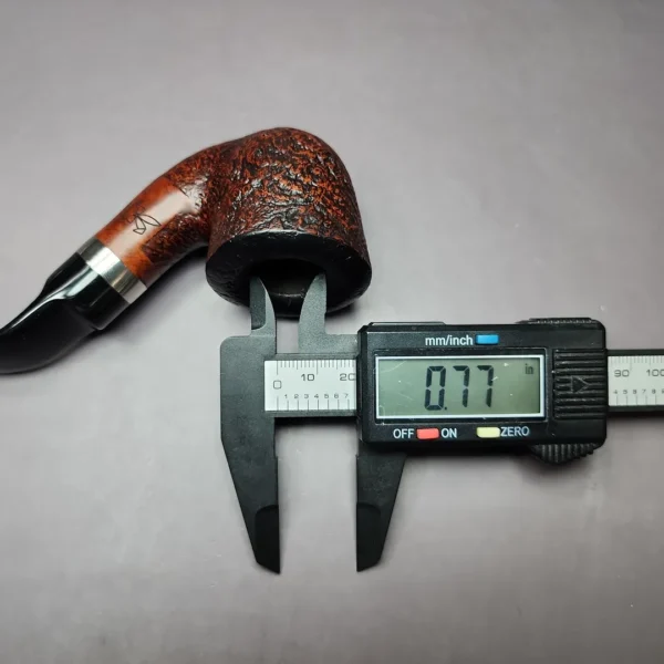 Morgan BlackJack 20 Sandblasted Dublin Briar Pipe, New - Image 8