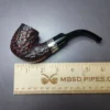 Peterson Donegal Rocky X220 Rusticated Bent Billiard Estate Briar Pipe, Irish Estates - Image 8
