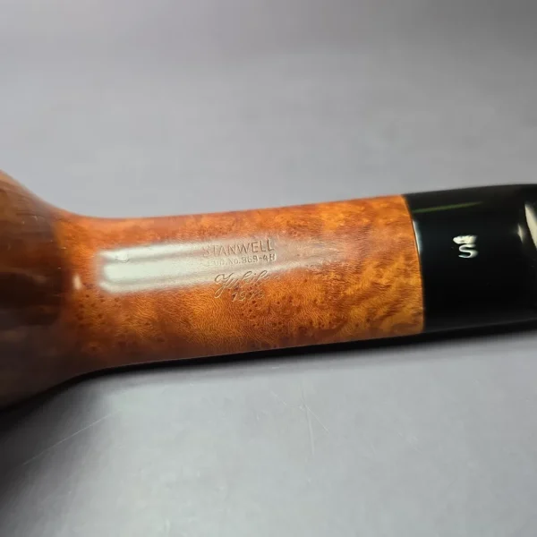 Stanwell 1979 Jubilee Reg Era 44 Smooth Pear Estate Briar Pipe, Danish Estates - Image 8