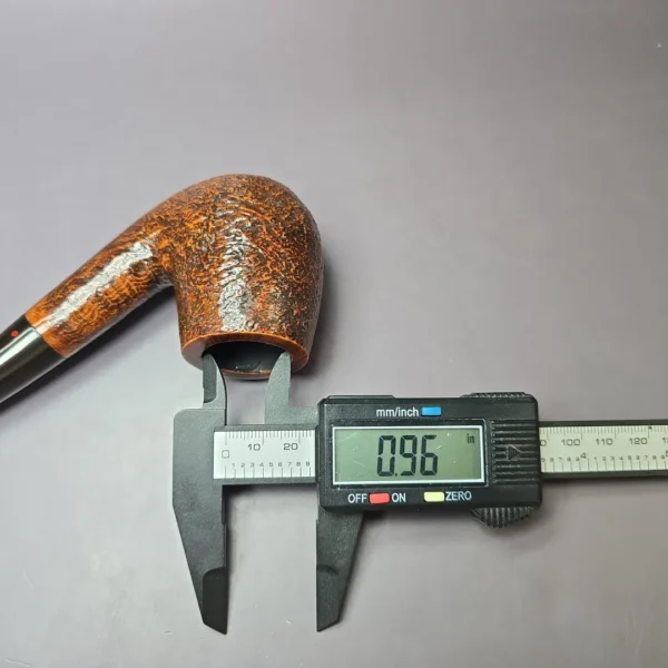 Blatter XL Sandblasted Bent Billiard Estate Briar Pipe, Canadian Estates - Image 8
