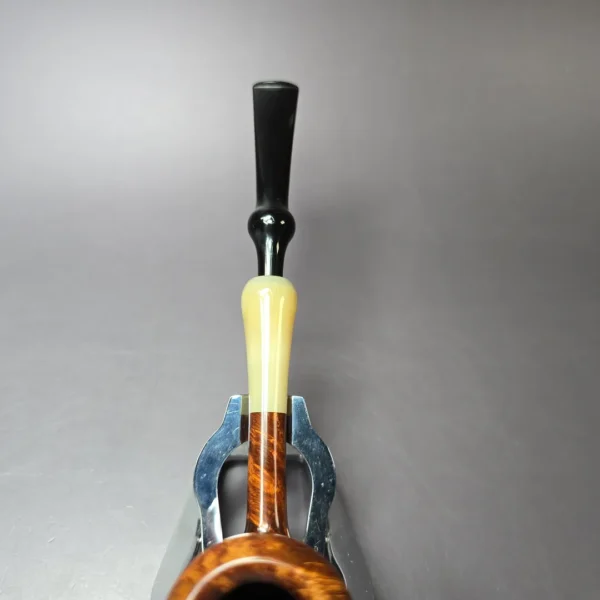 Nate King 2023 Smooth Liberty Bell w/ Horn Estate Briar Pipe - Image 8