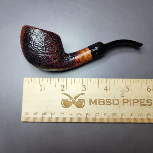 Stanwell Vario 25 Sandblasted Scoop Estate Briar Pipe, Danish Estates - Image 9