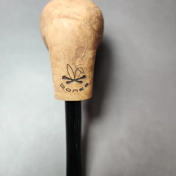 Morgan Bones Sandblasted Demi-warden Estate Briar Pipe, New - Image 9
