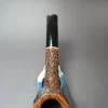 Castello Sea Rock KK 39 Rusticated Zulu Estate Briar Pipe, Italian Estates - Image 9