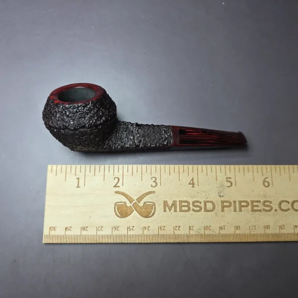 Walt Cannoy Cardinal House Munn C24 Bulldog Handmade Briar Pipe, New - Image 9