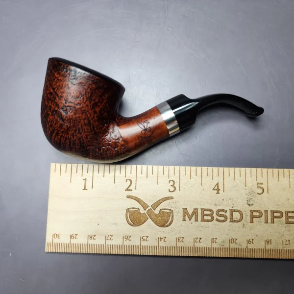 Morgan BlackJack 20 Sandblasted Dublin Briar Pipe, New - Image 9