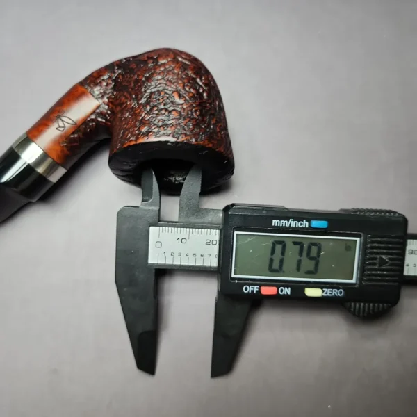 Morgan BlackJack 20 Sandblasted Dublin Briar Pipe, New - Image 9