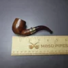 Pre-Kaywoodie KBB Blue Line Bakelite Smooth Bent Billiard Estate Briar Pipe, Unsmoked - Image 9