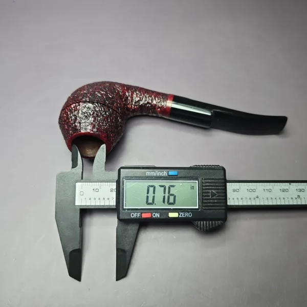 Ascorti Business Rusticated Rhodesian Estate Briar Pipe, Unsmoked - Image 9