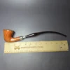Pierre Morel AA Straight Grain Spigot Churchwarden Estate Briar Pipe, French Estates - Image 9