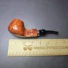 Giordano Lucca 0 Smooth Panel Shank Brandy Estate Briar Pipe, Unsmoked, 9mm - Image 9