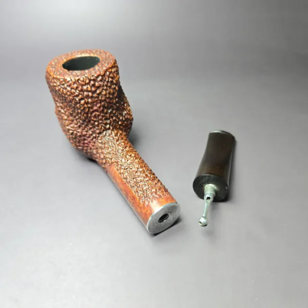 Kaywoodie Original XL Rusticated Freehand Estate Briar Pipe, American Estates - Image 9